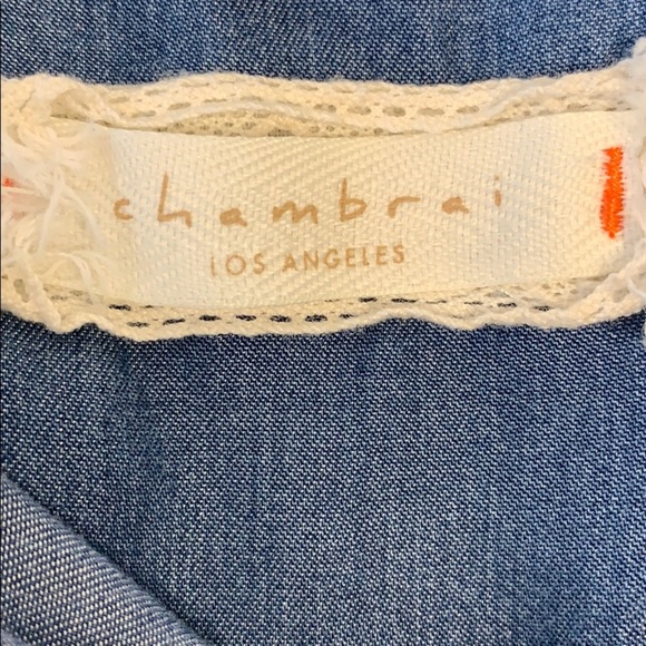 Chambrai Long sleeve button down denim shirt - Picture 6 of 8